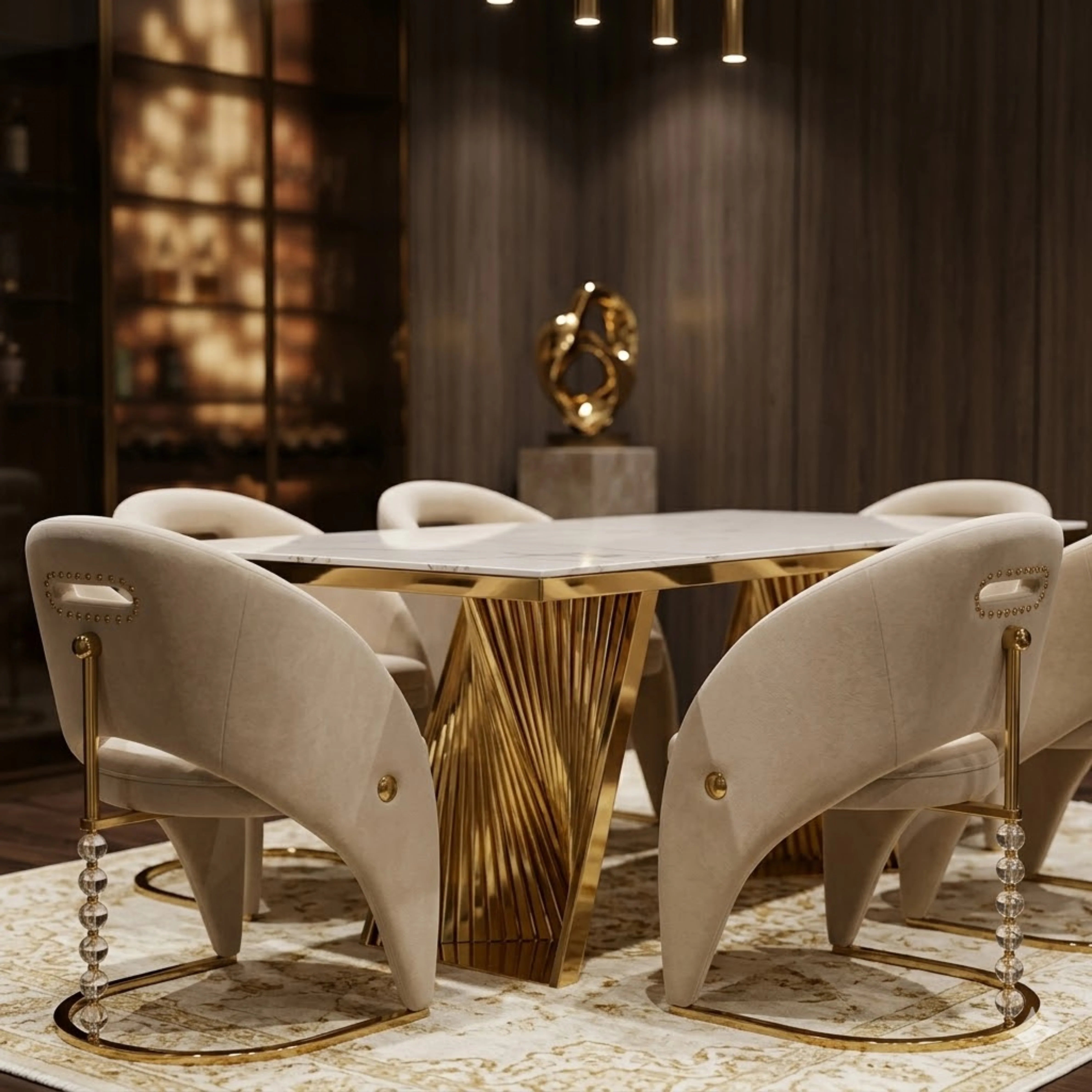 Dining room furniture collection with dining chairs, dining tables, dining benches, and complete dining sets for UK homes