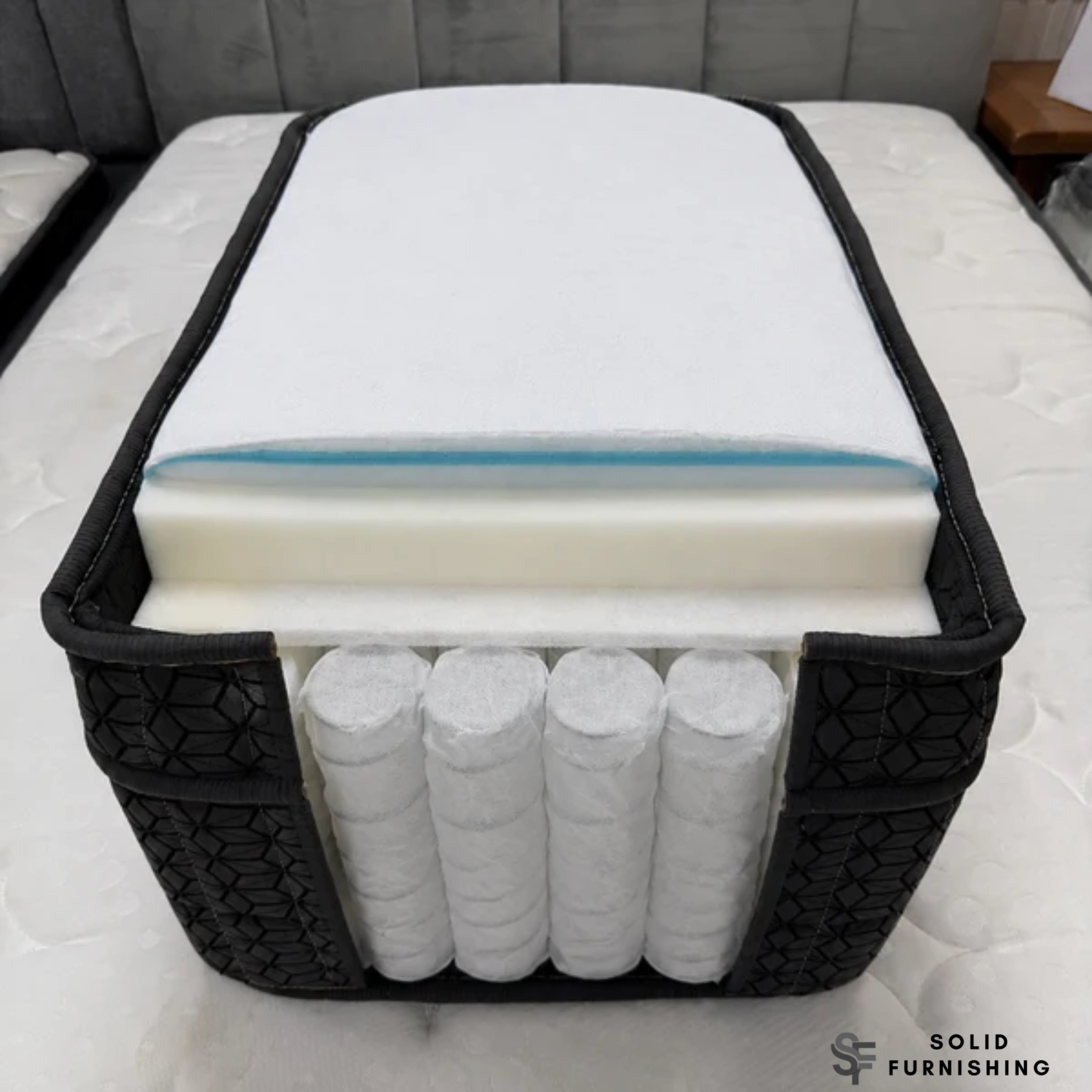 2000 Pocket Sprung Gel Memory Foam Mattress – 35cm Medium Firm Orthopaedic Mattress