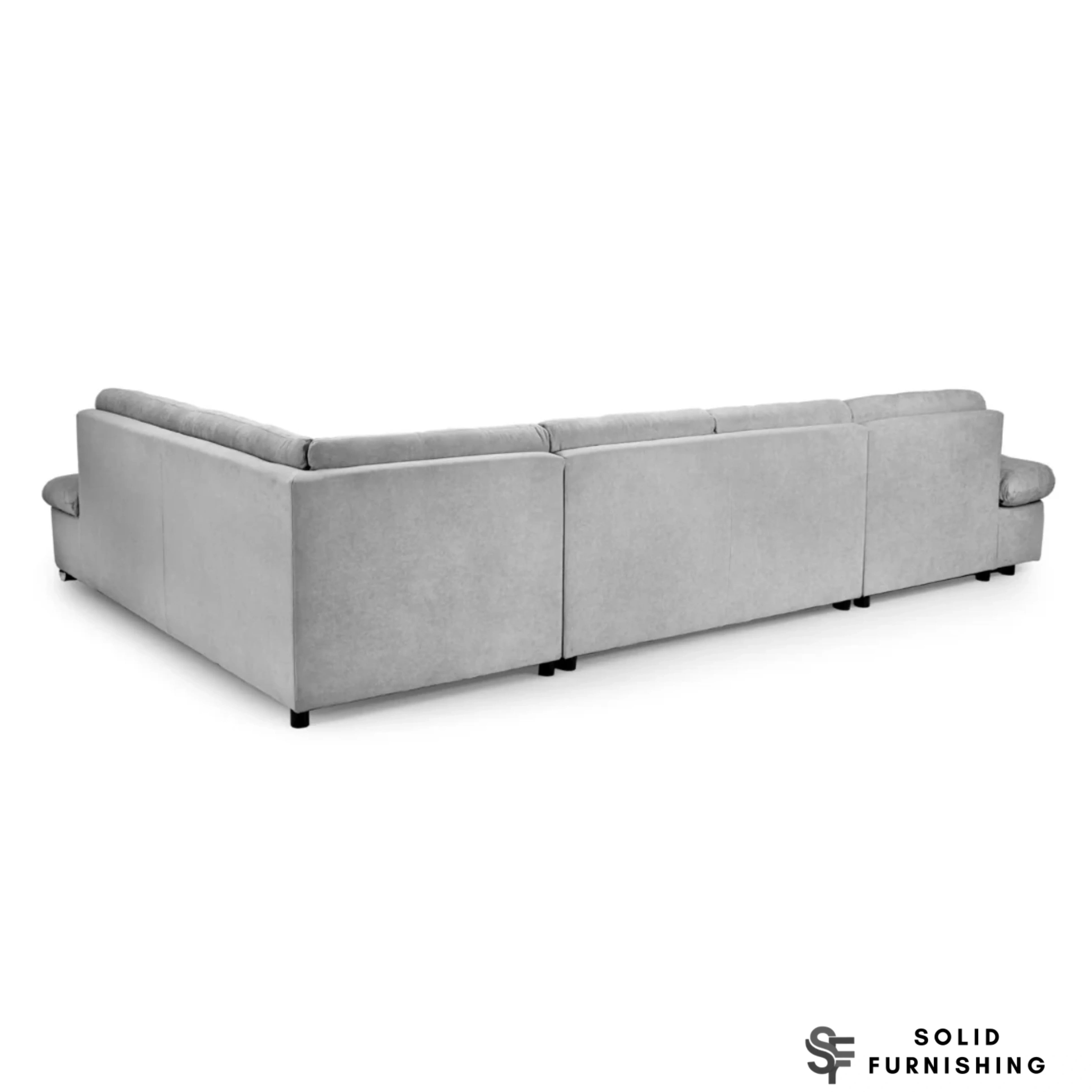 Bergen U Shape Sofa Bed with Storage – Large 6 Seater Corner Sofa UK