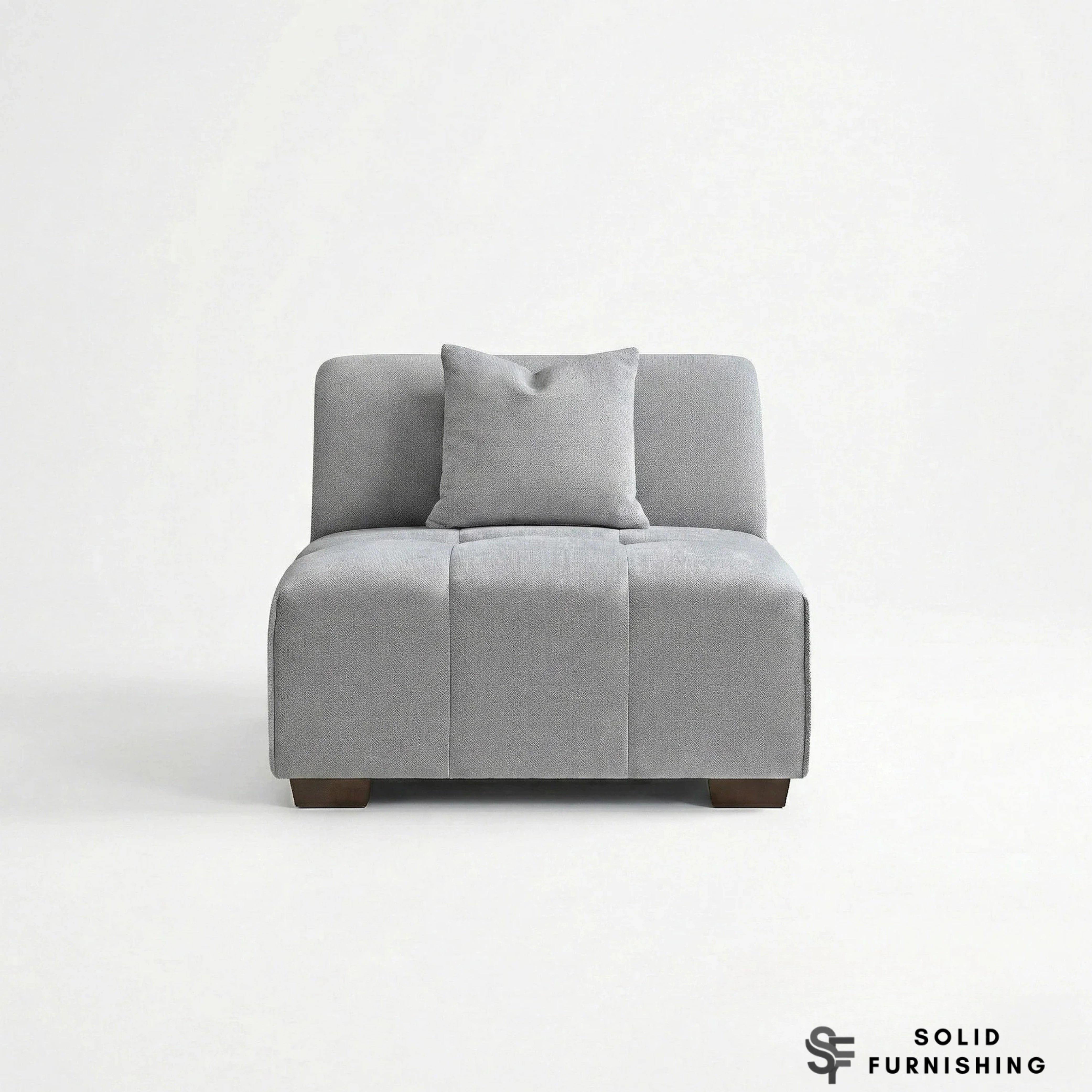 Leonard Right Hand & Left Hand Facing Corner Sofa – Cloudy Grey Bouclé Modular Sofa