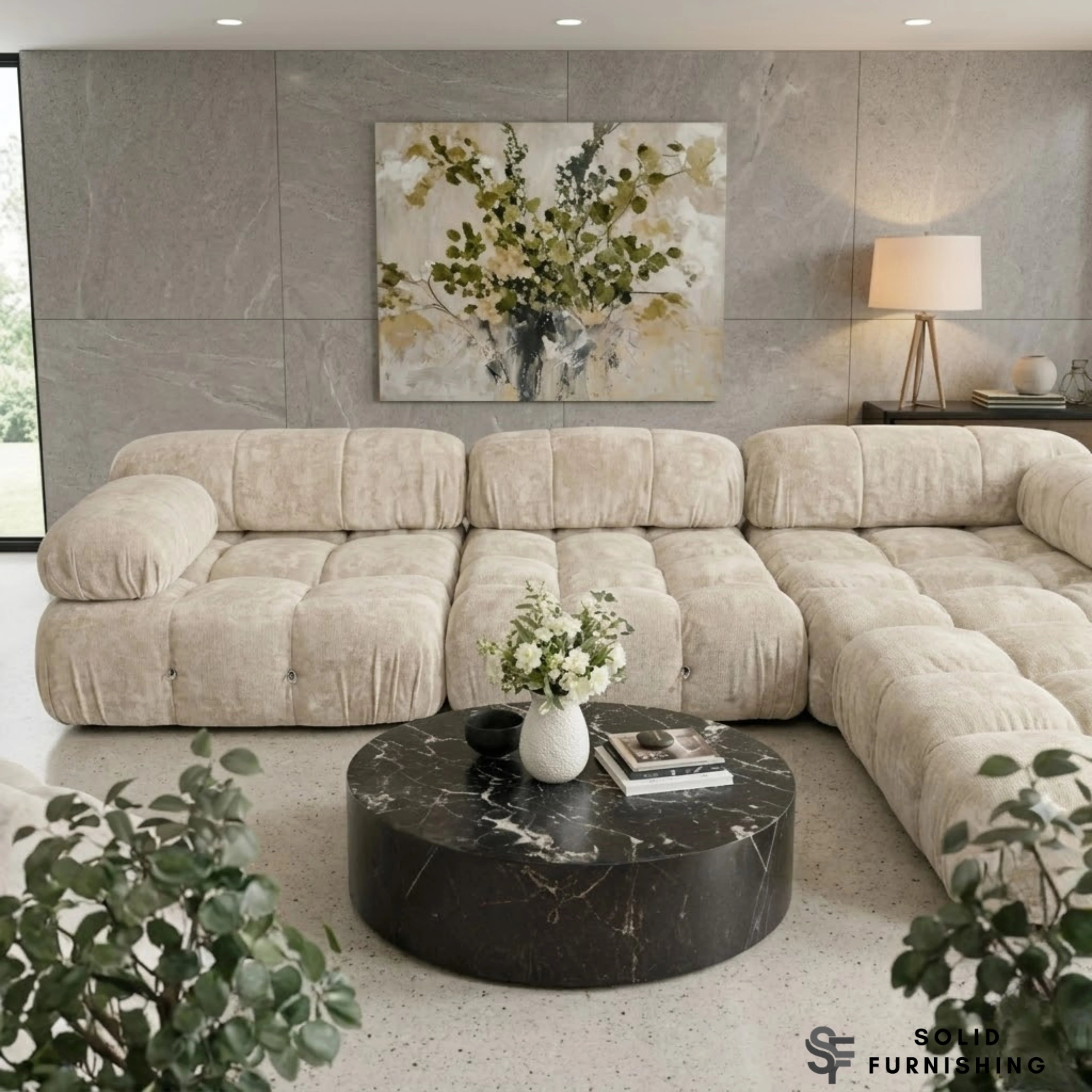 Milan Modular Compression Sofa – 4 Seater Floor Sofa