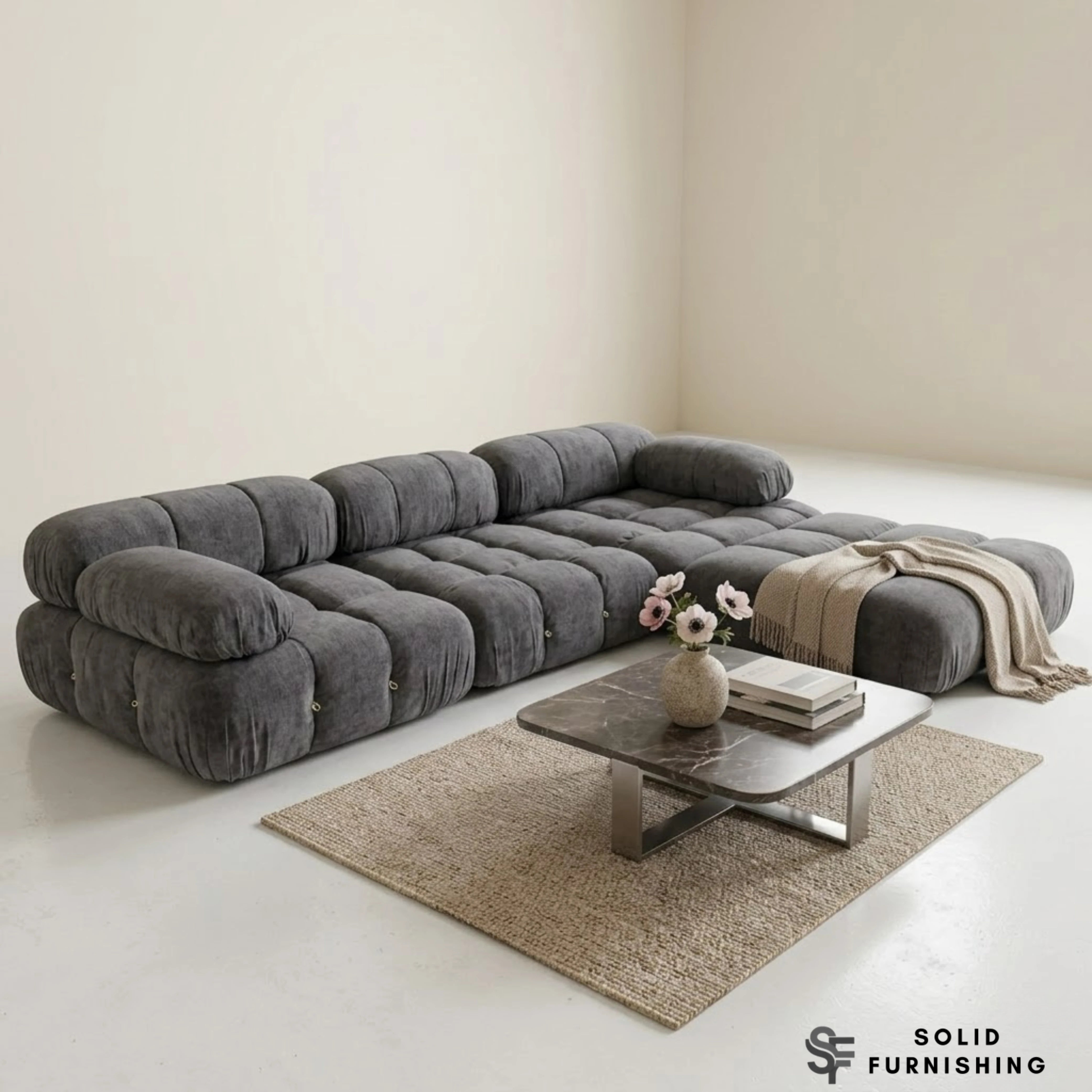 Milan Modular Compression Sofa – 4 Seater Floor Sofa