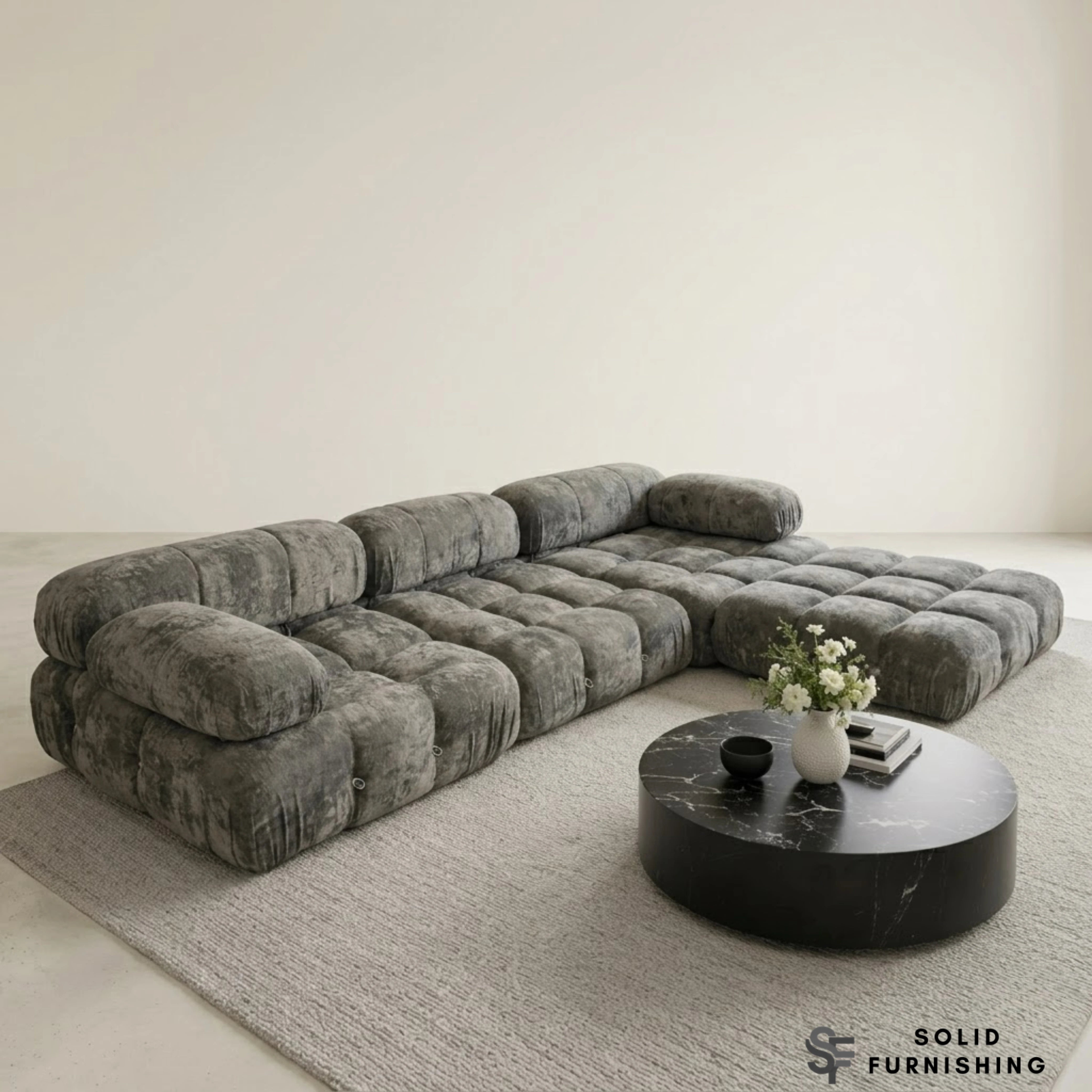 Milan Modular Compression Sofa – 4 Seater Floor Sofa