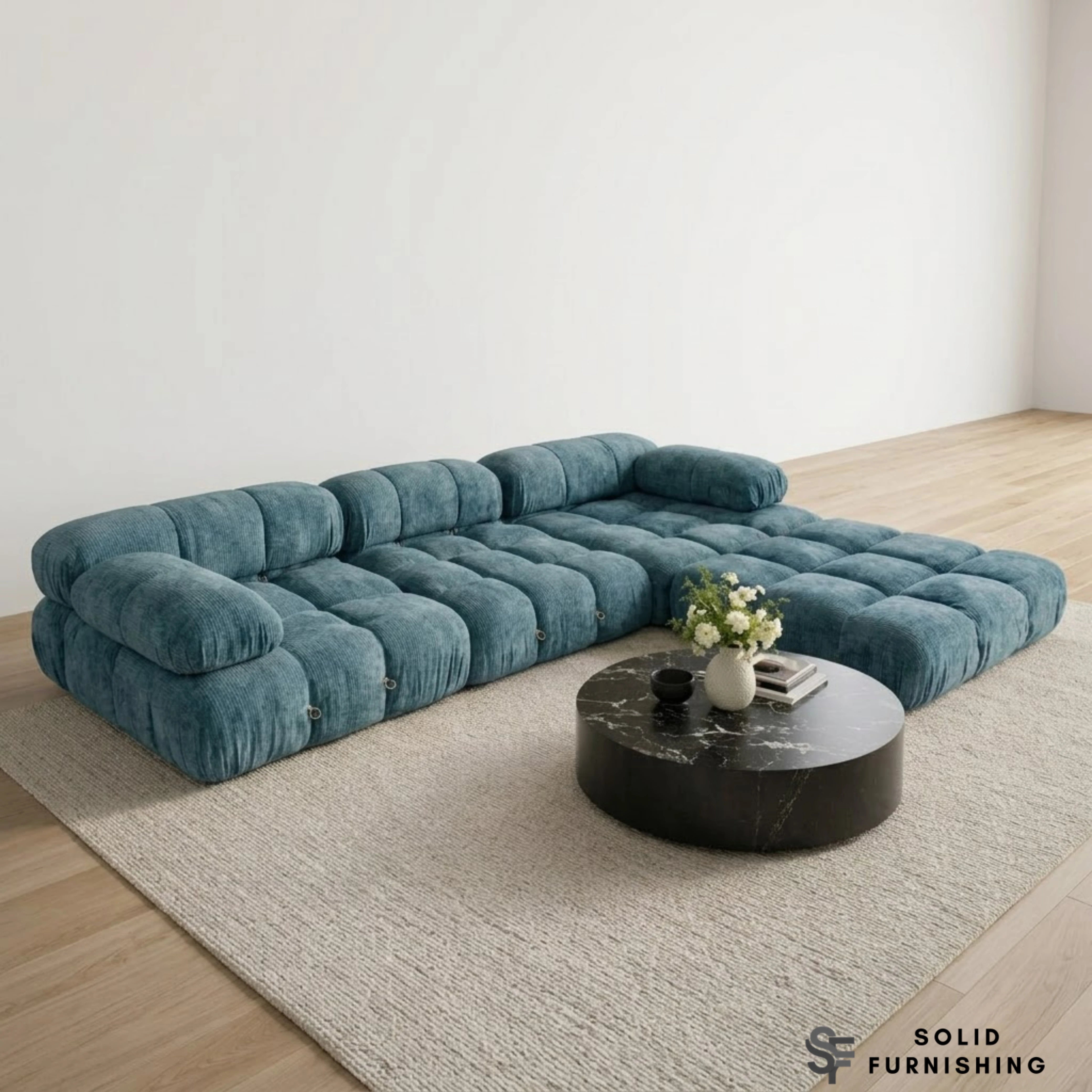 Milan Modular Compression Sofa – 4 Seater Floor Sofa