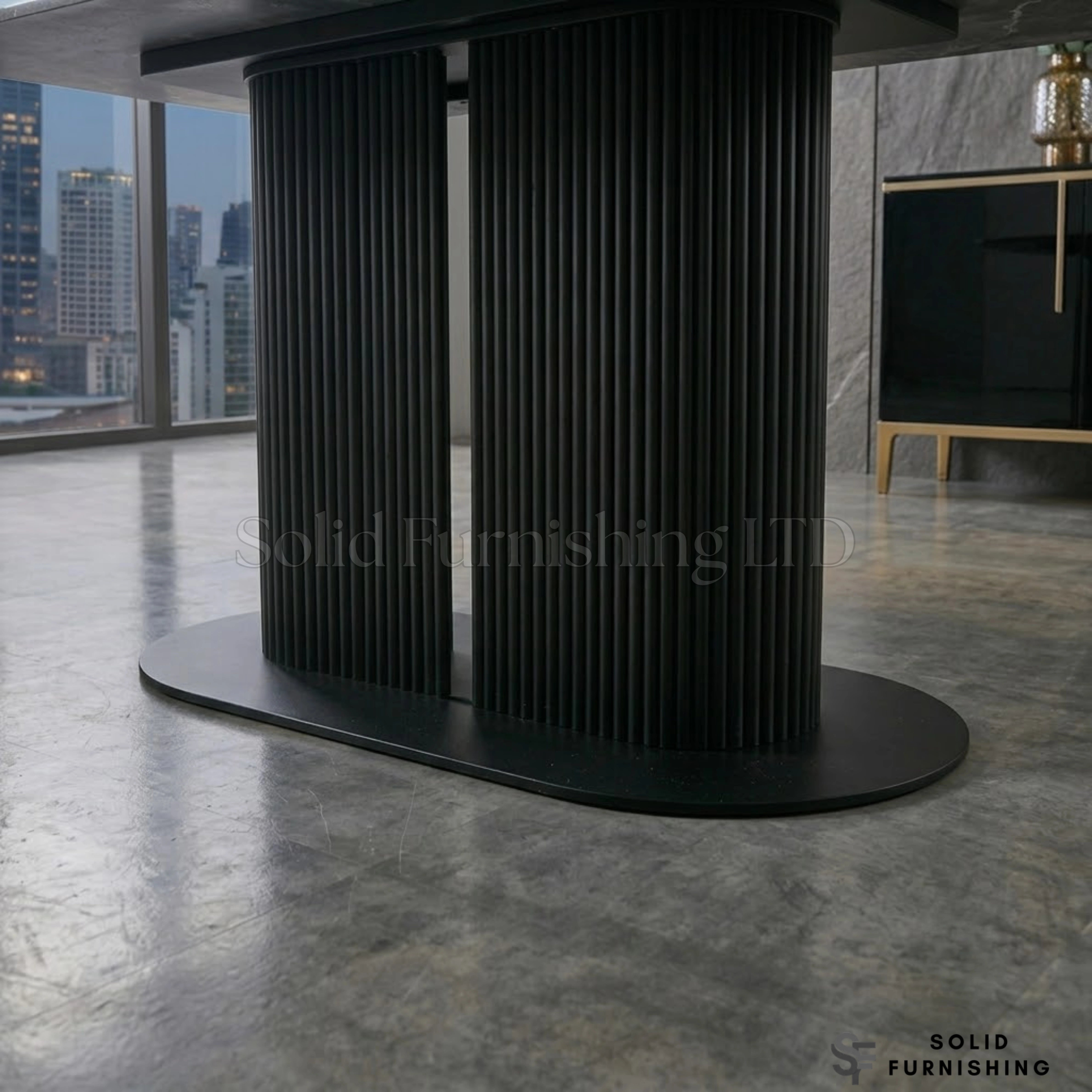 Sydney 160cm Grey Ceramic Dining Table Set with Roseland 360 Swivel Chairs