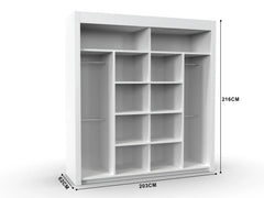 Wardrobe 203cm